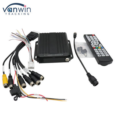 OEM ODM Echtzeit 4CH GPS Mobile DVR mit 4G 1080P WiFi Dual SD Card MDVR für Bus