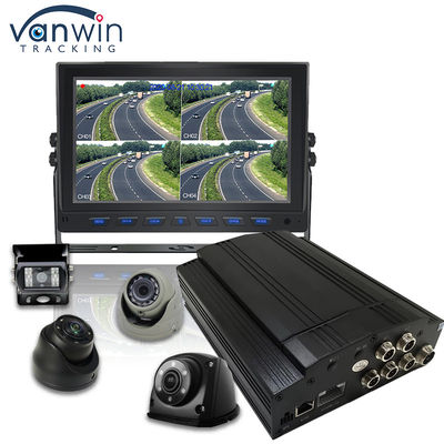 4CH 4G HDD Mobil DVR GPS WLAN Live Video Auto CCTV DVR Lastwagen Cmsv6 System