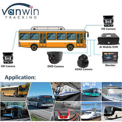Full HD 1080P 8CH Mobile DVR H.265 CMSV6 Busfahrer 4G WLAN MDVR Autokamera Busfahrzeug