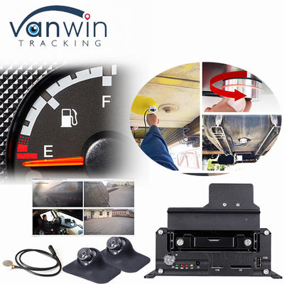 5G 4CH Full HD Mobile DVR Live-Stream mit GPS-Brennstoffüberwachung Fahrzeug-CCTV