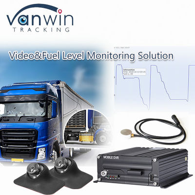 Easy Intall Fahrzeug Cctv MDVR Ultraschall Brennstofföl Diesel Flüssigkeitsniveau Überwachung Flottenüberwachung