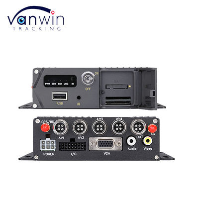 4 Kanal ADAS DSM Car DVR mit 4G GPS AHD Kamera SD-Karte Video-Recorder für die Ausbildung Autofahren Mobil DVR für Lkw-Bus