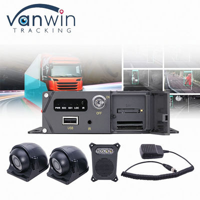 Flottenmanagement Mobile DVR System GPS WIFI 4G AI ADAS DMS BSD 1080P H.264/H.265 API für Bus und Lastwagen