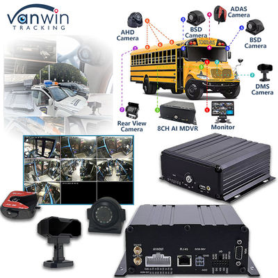8CH AI Mobile DVR mit ADAS DMS BSD Funktion MDVR Fortgeschrittene Fahrzeugsicherheitslösung
