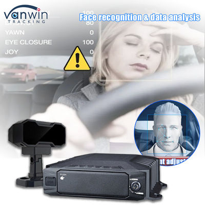 8CH 1080P HDD AI Mobile DVR Sicherheitssysteme mit 4G GPS WIFI ADAS DSM BSD