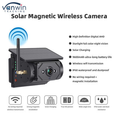 10.1-Zoll-Auto-Monitor Solarenergie Drahtlose Überwachung CCTV-System Kamera Sicherheit