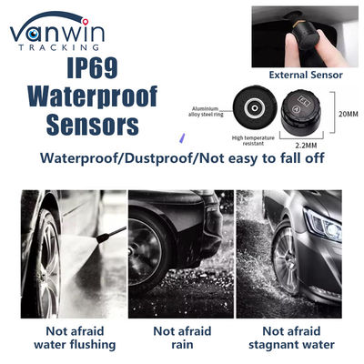 4G GPS Mobil DVR Unterstützung 4 / 8 / 10 Reifendruck Echtzeitüberwachung Intelligentes System