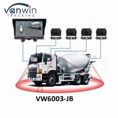 3D 360-Grad-Auto-Kamera-Recorder-System für Lkw-Bus-Match AHD 7 / 9 / 10.1 Zoll Monitor