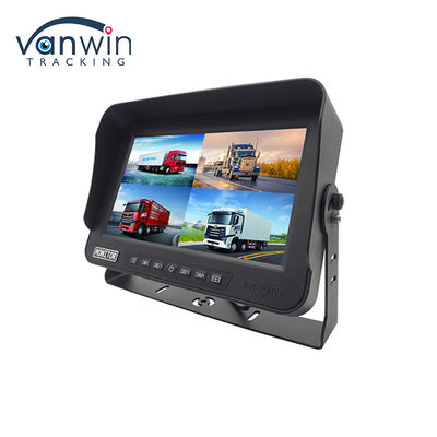 10.1 Zoll AHD 1080P MDVR Monitor 4 Kanal Full HD Wasserdicht Split Display Monitor für Fahrzeug