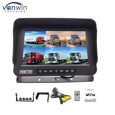 AHD 1080P MDVR Monitor 10,1 Zoll 6 Kanal wasserdicht Split Display Monitor SD-Karte für Fahrzeug