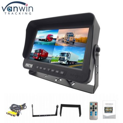 4 CH AI Fahrzeugüberwachungssystem IPX69 wasserdicht Explosionssicher 10-Zoll-AHD-Display