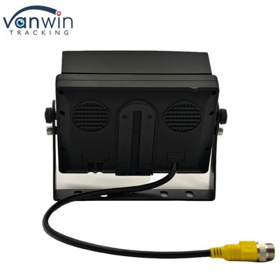 5 Zoll LCD-Bildschirm TFT-Auto-Monitor Metallanschluss + 4PIN CCD Farbe Rückwärtssicht Kamera 12-24v Für Caravan Van Rv
