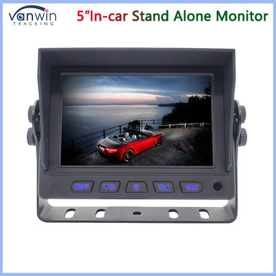 Mini 5 Zoll Auto TFT Monitor 2 Wege AHD 1080P 720P CVBS Mixed Video-Eingänge mit U-Form Halterung