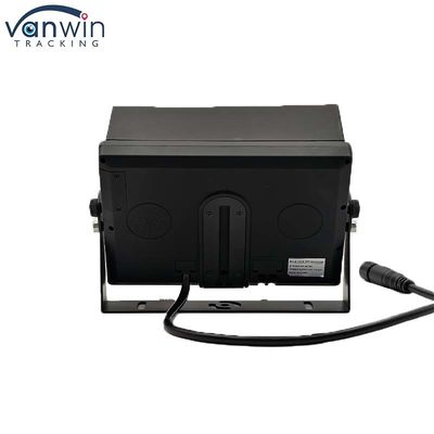 Auto-Monitor 7 Zoll VGA-Ausgang CCTV-Auto-kompatibel Sicherheitsüberwachung Bildschirm mit Sonnenhut mit U-Stand