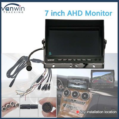 AHD 1080P MDVR Monitor 7 Zoll Split Display Monitor SD-Karte Kamera Rückwärtssicht Rückwärtsfahrt für RV Wohnmobil Lkw Bus