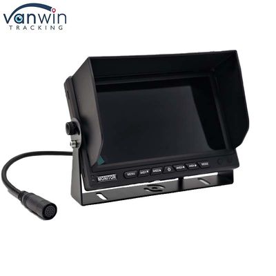 AHD 1080P MDVR Monitor 7 Zoll Split Display Monitor SD-Karte Kamera Rückwärtssicht Rückwärtsfahrt für RV Wohnmobil Lkw Bus