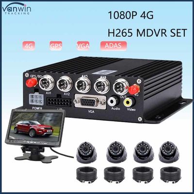4CH MDVR ADAS mit GPS 4G Wi-Fi HDD Optional Zeitüberwachung Truck