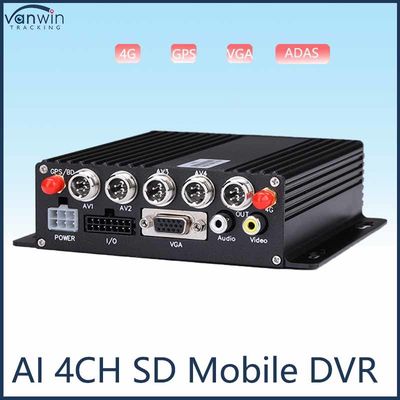 HD 1080P AI BSD ADAS DMS-Kit Busse Lastwagen 4G WiFi 4 Kanal SD Mobilfunk-DVR-Systeme Fahrzeug CAR Black Box