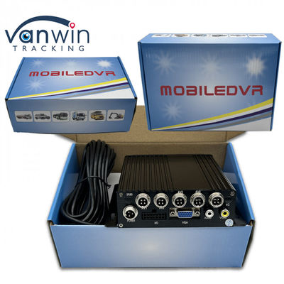 4G GPS MDVR 4 CH SD Card Video Recorder Dual Card Dual Standby für die Überwachung der Fahrzeugsicherheit