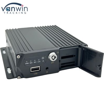 Kundenspezifischer 1080P 4CH MDVR-Fahrrecorder mit 3G 4G GPS WiFi Busfahrzeug Lkw 4Kanal Flottenmanagement Mobil Dvr-System