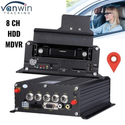 Professionelles 1080P High Definition 8CH HDD Mobil-DVR-System zur Fahrzeugverfolgung