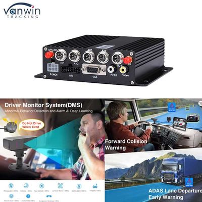 8CH SD DVR 4G GPS ADAS DMS AI MDVR 1080P H.265 Mobile DVR Dashcam Recorder GPS Mobil