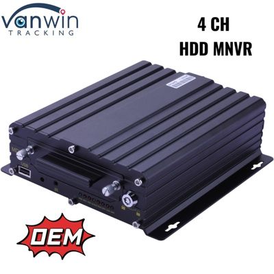 4CH Festplatte Mobil-NVR 1080P Fahrzeugüberwachungssystem für das Flottenmanagement