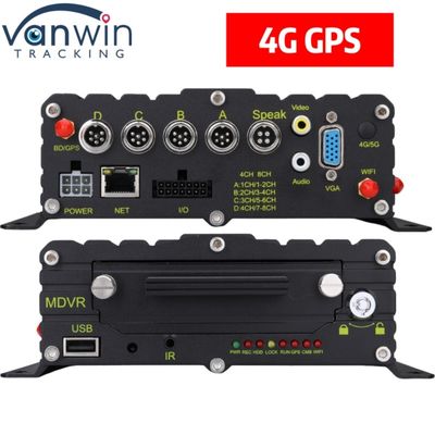 Professionelles Fahrzeugüberwachungssystem 4 CH HDD MNVR mit 4G GPS für jede Flotte