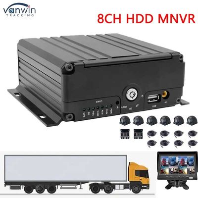H.264 8 Kanal MNVR mit 4G WiFi Optional Fahrzeug GPS Tracker für Fahrzeugunterstützung OEM