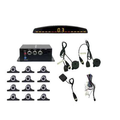 Auto-Rückwärts-HilfeAuto Parktronic LED-Parksensor mit 16 Sensoren Rückwärts-Rückwärts-Parksensor