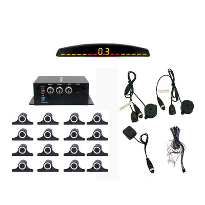 Auto-Rückwärts-HilfeAuto Parktronic LED-Parksensor mit 16 Sensoren Rückwärts-Rückwärts-Parksensor