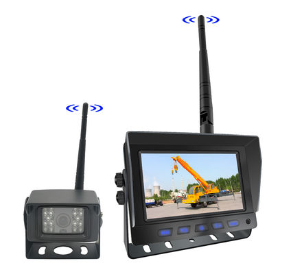 5-Zoll-wireless HD Digital DVR mit Quad-Split-Display für Truck-Rückfahrtssicherheitsüberwachung