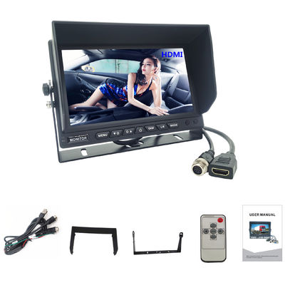 7 Zoll hochauflösender 1024x600 Auflösender Autotelevisionsmonitor mit HDMI-Anschluss für MDVR