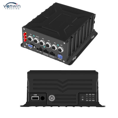 4-Kanal 1080P KI-Mobil-DVR-System mit GPS-Tracker & Rückfahrkamera für Fahrzeuge