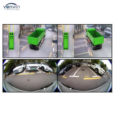 360-Grad-Panorama-Kamera 4 Kanal HD Auto 3D Vogelbild-AVM-Kamera geeignet für Auto-Kamera Fahrzeug