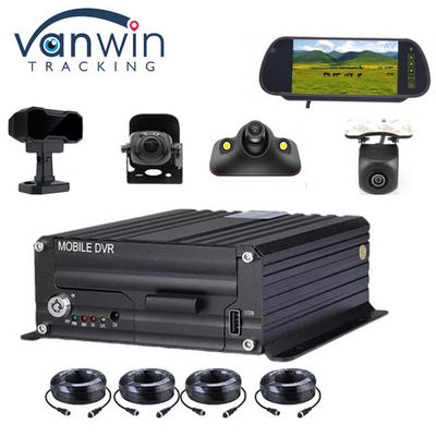 8CH 4CH 4G GPS ADAS DMS 2TB HDD SD Mobile DVR Kit AI MDVR GPS-Tracking-System Taxi MDVR