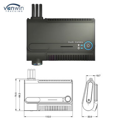 Intelligente Wifi AHD Videoaufnahme 4G MDVR Hybrid 4CH Fahrzeugkamera IPC CMSV6 App Fernbedienung Auto Schwarze Box