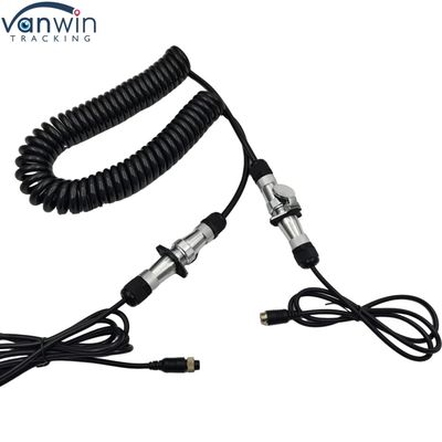 4PIN Sturdy Waterproof Trailer Cable 12V Electronic Wire Camera  CABLE For Truck Bus Tractor Rear View Cameras