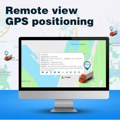 1080P 4-Kanal Mobil-DVR mit 4G SIM WiFi GPS Video Fahrzeug LKW CCTV Kamerasystem DVR