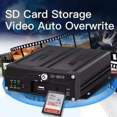 1080P 4CH MDVR Digital Video Recorder mit 4G SIM WiFi GPS Video Fahrzeug Lkw CCTV Kamera System DVR