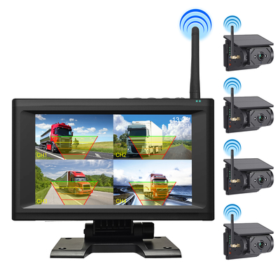 Solarbetriebenes WLAN-Backup-Sicherheitssystem, wasserdichter CCD-Bildsensor, Dashcam