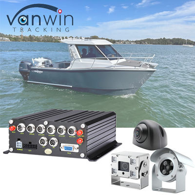 6-KANAL IPC NVR 4G GPS 6-Kanal Netzwerk MNVR für Bergbau Gold Fluss Sand Pumpen Boot Jet Saugbagger