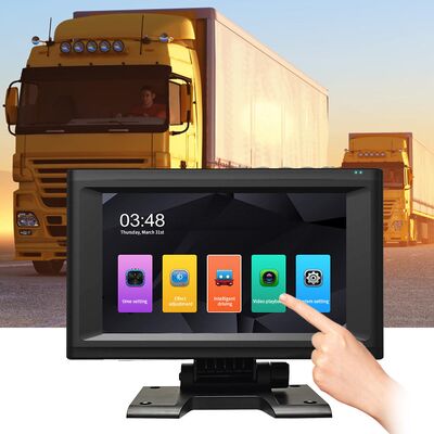 Vierkanal-BSD-System-KI-Auto-Videorekorder mit 7-Zoll-Touchscreen, Totwinkelassistent und Rückfahrkamera für Schwerlastfahrzeuge