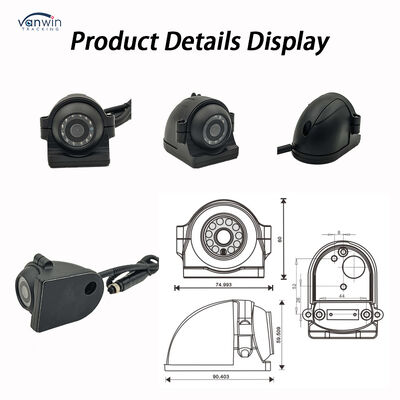 24V 4CH AI Dash Cam Kit Fahrzeugsicherheitskamera DVR mit DMS ADAS BSD Seitenkamera für Lkw/Bus