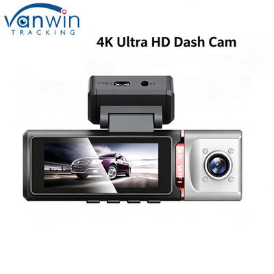 3 Kanäle KI 4G Dash-Kamera 4K Front, ADAS und DMS, GPS-Tracking, 24/7 Parkplatzüberwachung