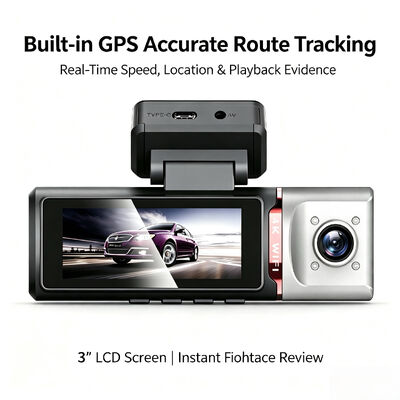 M6 3-Channel 4G AI Dash Camera | 4K Front + 1080p Cabin & Rear | ADAS DMS GPS | 24/7 Fleet Safety Monitoring