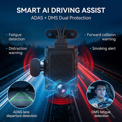 4G-Dashcam-System für Nutzfahrzeuge - Diebstahlschutz GPS-Wi-Fi-Tracker mit I/O RS232-Peripherieunterstützung