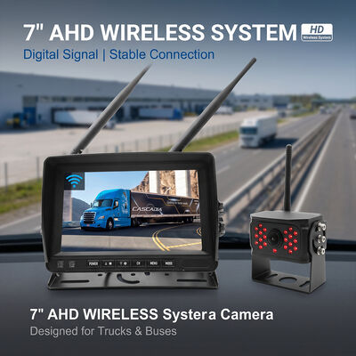 7" IPS Monitor Wireless Security Camera System mit 4PCS Kameras Dual-Band 2.4/5.8G