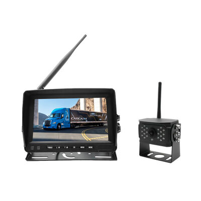Drahtloses 7-Zoll-Auto-Rückfahrkamera-Backup-System für Anhänger-LKWs