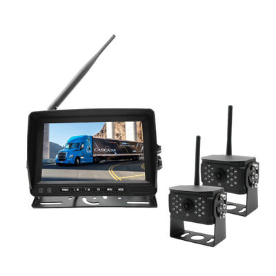 Drahtloses 7-Zoll-Auto-Rückfahrkamera-Backup-System für Anhänger-LKWs